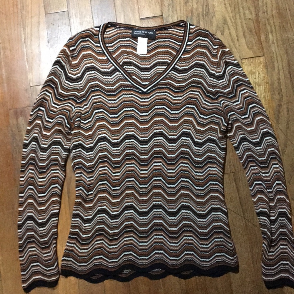 Missoni like knit Top